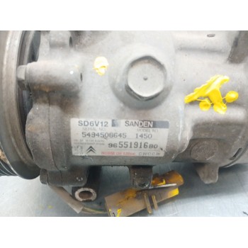 Recambio de compresor aire acondicionado para citroën c3 i (fc_, fn_) 1.4 i referencia OEM IAM 9655191680  