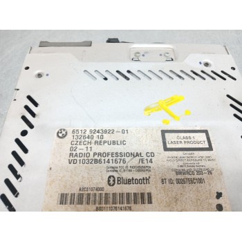 Recambio de sistema audio / radio cd para bmw x1 (e84) sdrive 18 d referencia OEM IAM 6512924392201  