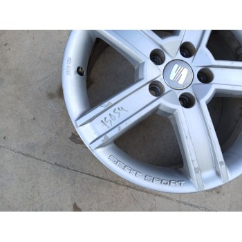 Recambio de llanta para seat leon (1p1) reference copa referencia OEM IAM 1P0071490 X1 17 PULGADAS