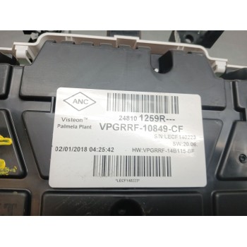 Recambio de cuadro instrumentos para renault clio iv (bh_) 0.9 tce 90 referencia OEM IAM 248101259r  