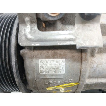 Recambio de compresor aire acondicionado para citroën berlingo multispace (b9) 1.2 puretech 110 referencia OEM IAM 9819714980  
