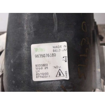 Recambio de faro antiniebla izquierdo para peugeot 206 berlina xr referencia OEM IAM 9635076180  