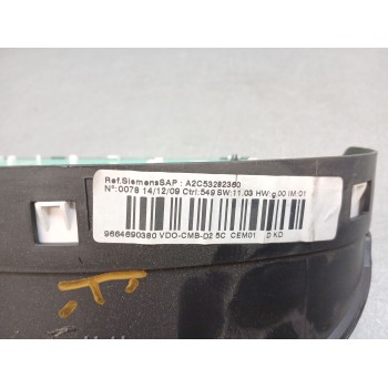 Recambio de cuadro instrumentos para peugeot 407 (6d_) 2.0 hdi (6drhrh) referencia OEM IAM 6106V1 9664690380 