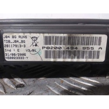 Recambio de cuadro instrumentos para renault scenic ii authentique referencia OEM IAM P8200494955A 8200494955 