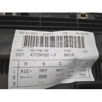 Recambio de guantera para audi a1 sportback (8xa) 1.6 tdi referencia OEM IAM   