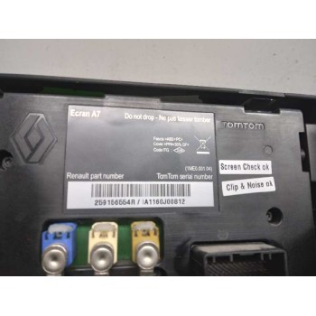 Recambio de display para renault megane iii berlina 5 p emotion referencia OEM IAM 259156554R PANTALLA NAVEGADOR 