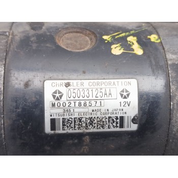 Recambio de motor arranque para chrysler pt cruiser (pt_) 2.2 crd referencia OEM IAM m002t88571 05033125aa M2T88572ZC
