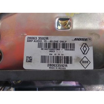 Recambio de altavoz para renault megane iv berlina 5p r.s. trophy referencia OEM IAM  KIT JUEGO ALTAVOCES Y CENTRALITA MARCA BOS