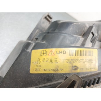 Recambio de faro izquierdo para ford c-max (dm2) 1.6 tdci referencia OEM IAM 3m5113006ah  