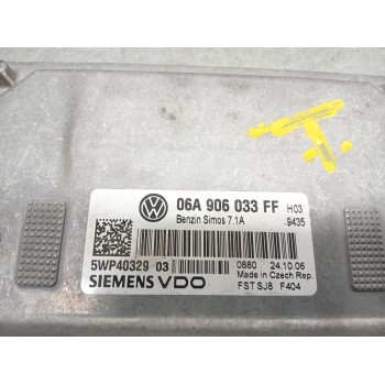Recambio de centralita motor uce para seat leon (1p1) 1.6 referencia OEM IAM 06a906033ff  
