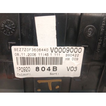 Recambio de cuadro instrumentos para seat leon (1p1) 1.6 referencia OEM IAM 1p0920804b  