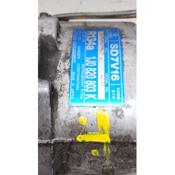 Recambio de compresor aire acondicionado para seat leon (1m1) 1.6 16 v referencia OEM IAM 1j0820803k 1J0820805X 7M3820805B