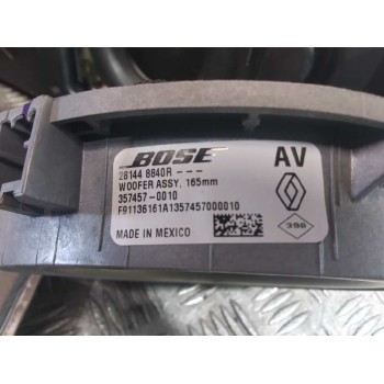 Recambio de altavoz para renault megane iv berlina 5p r.s. trophy referencia OEM IAM  KIT JUEGO ALTAVOCES Y CENTRALITA MARCA BOS