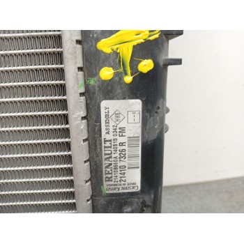 Recambio de radiador agua para dacia logan mcv ii 1.5 dci referencia OEM IAM 214107326r  