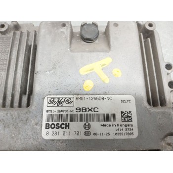 Recambio de centralita motor uce para ford c-max (dm2) 1.6 tdci referencia OEM IAM 6m5112a650nc  
