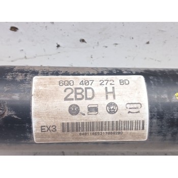 Recambio de transmision delantera derecha para seat ibiza iii (6l1) 1.4 16v referencia OEM IAM 6q0407272bd  
