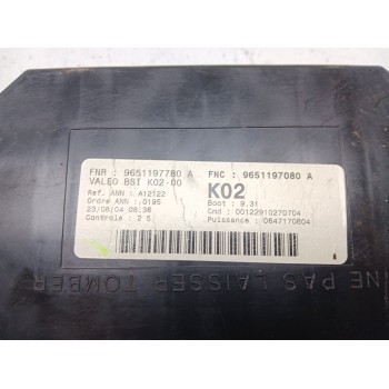 Recambio de centralita bsi para peugeot 307 (3a/c) 2.0 hdi 90 referencia OEM IAM 9651197780A  