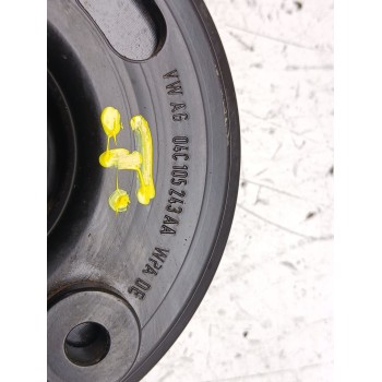 Recambio de polea cigueñal para volkswagen golf vii (5g1, bq1, be1, be2) 1.2 tsi referencia OEM IAM 04c105243aa  