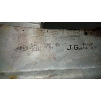 Recambio de puente delantero para renault captur zen referencia OEM IAM 544011380R SIN BIELETA DERECHA 