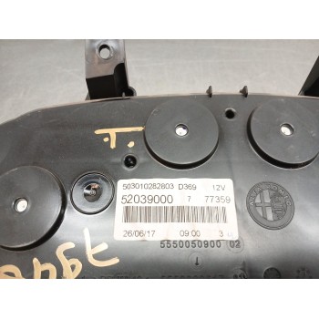 Recambio de cuadro instrumentos para fiat punto (199_) 1.2 (199axz1a, 199bxz1a) referencia OEM IAM 52039000  