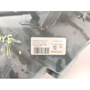 Recambio de faro izquierdo para peugeot 307 (3a/c) 2.0 hdi 110 referencia OEM IAM 6204Z3 9634369580 