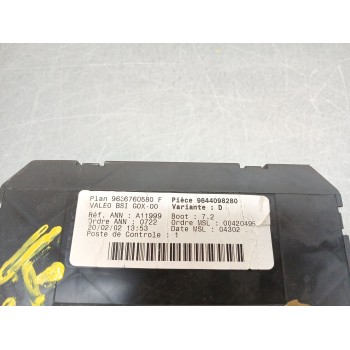 Recambio de centralita bsi para peugeot 307 (3a/c) 2.0 hdi 110 referencia OEM IAM 9636760580  
