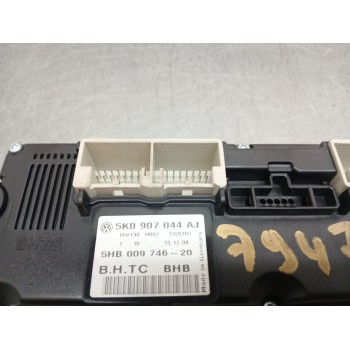Recambio de mando climatizador para volkswagen golf vi (5k1) 1.4 tsi referencia OEM IAM 5k0907044aj  