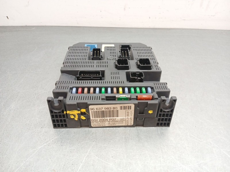 Recambio de centralita bsi para citroën c3 pluriel 1.6 16v cat (nfu / tu5jp4) referencia OEM IAM 9663798380  