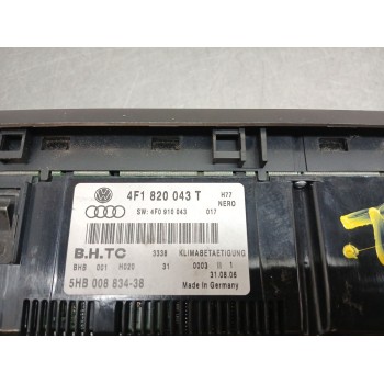 Recambio de mando climatizador para audi a6 c6 (4f2) 2.0 tdi referencia OEM IAM 4f1820043t  