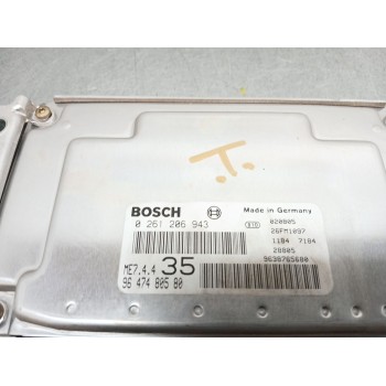 Recambio de centralita motor uce para peugeot 307 (3a/c) 1.6 16v referencia OEM IAM 0261206943 9647480580 
