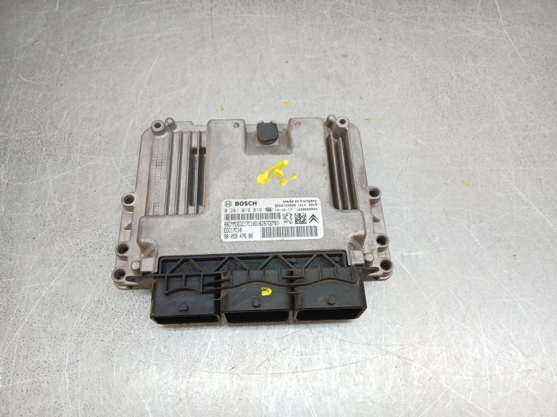 Recambio de centralita motor uce para citroën c3 ii (sc_) 1.6 hdi referencia OEM IAM 0281019819 9805947680 