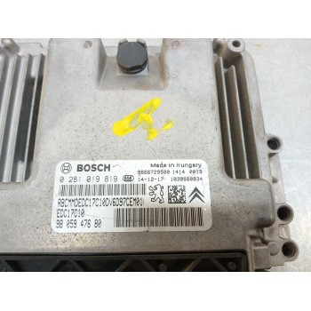 Recambio de centralita motor uce para citroën c3 ii (sc_) 1.6 hdi referencia OEM IAM 0281019819 9805947680 