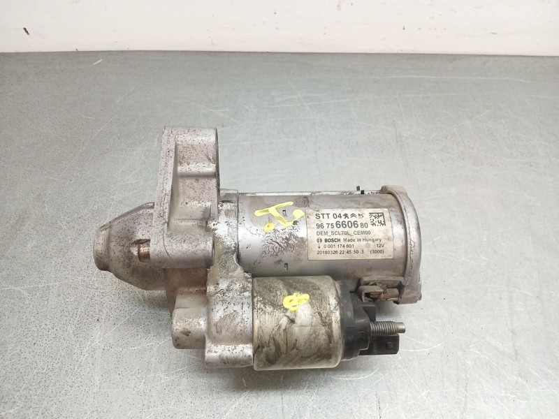 Recambio de motor arranque para peugeot 2008 i (cu_) 1.6 bluehdi 120 referencia OEM IAM VERE8501 / 9675660680  