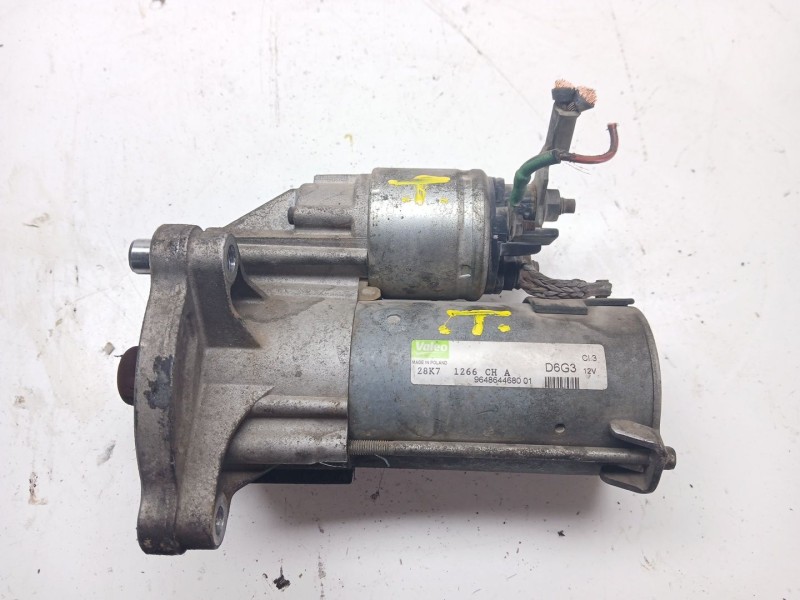 Recambio de motor arranque para peugeot 307 cc (3b) 1.6 16v referencia OEM IAM 964864468001 / 5802EP / 5802M9  