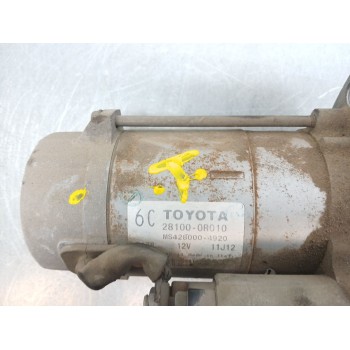 Recambio de motor arranque para toyota avensis sedán (_t25_) 2.0 d-4d (adt250_) referencia OEM IAM 281000R030 281000r010 