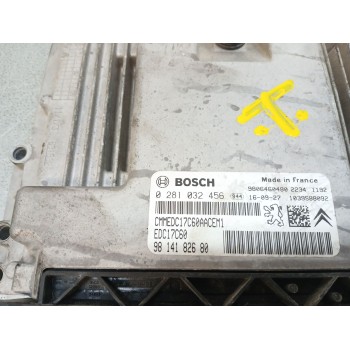 Recambio de centralita motor uce para citroën c4 cactus 1.6 bluehdi 100 referencia OEM IAM 0281032456 9814182680 