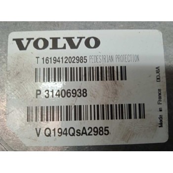 Recambio de centralita airbag para volvo v40 kinetic referencia OEM IAM P31406938 31406938 