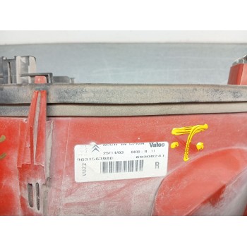 Recambio de piloto trasero derecho para citroën xsara picasso (n68) 2.0 hdi referencia OEM IAM 9631563980  