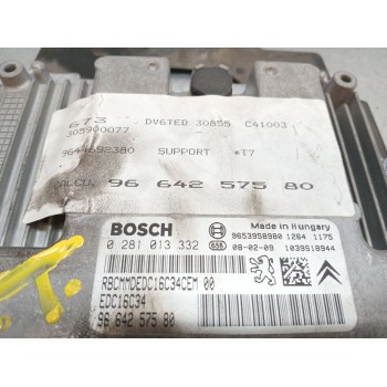 Recambio de centralita motor uce para peugeot 308 i (4a_, 4c_) 1.6 hdi referencia OEM IAM 9664257580  