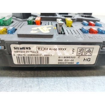 Recambio de centralita bsi para citroën xsara picasso (n68) 2.0 hdi referencia OEM IAM 9652474680  