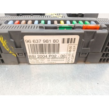 Recambio de centralita bsi para peugeot 308 i (4a_, 4c_) 1.6 hdi referencia OEM IAM 9663798180  