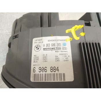 Recambio de cuadro instrumentos para bmw 3 (e46) 320 d referencia OEM IAM 0263706265 6906884 