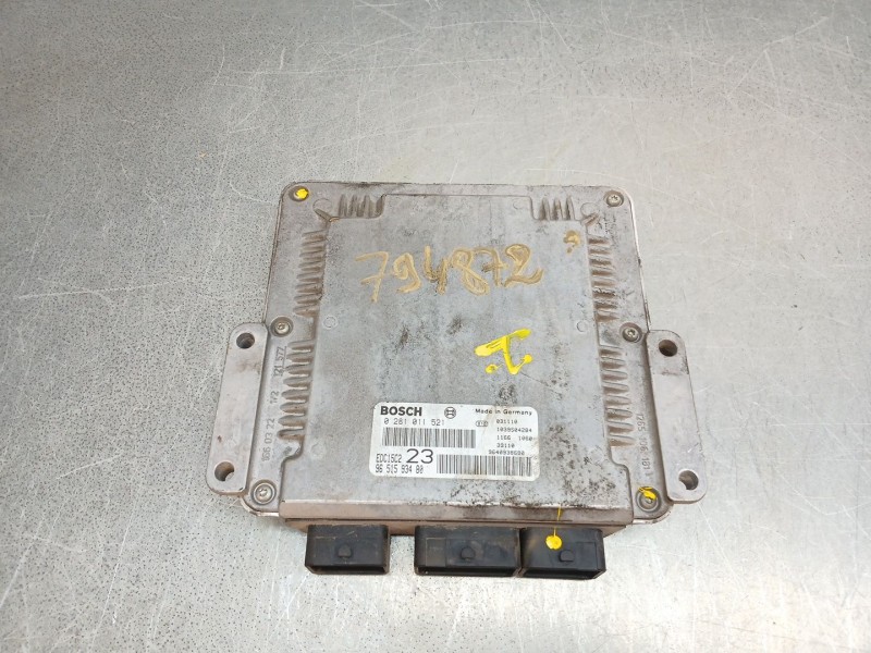 Recambio de centralita motor uce para citroën xsara picasso (n68) 2.0 hdi referencia OEM IAM 0281011521  
