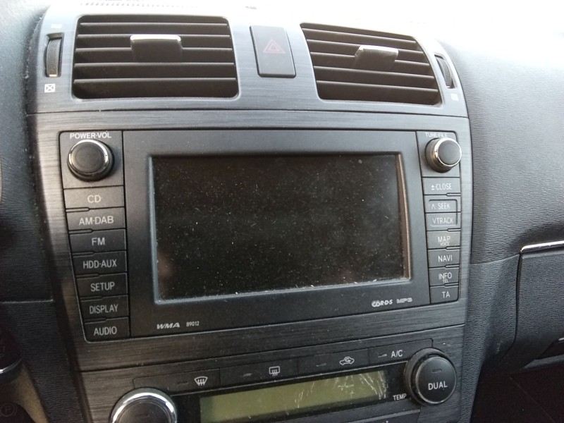 Recambio de sistema audio / radio cd para toyota avensis station wagon (_t27_) 2.0 d-4d (adt270_) referencia OEM IAM   