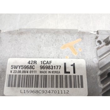 Recambio de centralita motor uce para chevrolet aveo / kalos hatchback (t250, t255) 1.2 referencia OEM IAM 96983177  