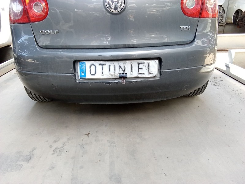 Recambio de paragolpes trasero para volkswagen golf v (1k1) 1.9 tdi referencia OEM IAM 1K6807417GRU  
