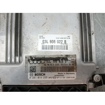 Recambio de centralita motor uce para audi a4 b8 (8k2) 2.0 tdi referencia OEM IAM 03L906022B 0281014235 