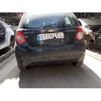 Recambio de paragolpes trasero para chevrolet aveo / kalos hatchback (t250, t255) 1.2 referencia OEM IAM 96808256 96808268 