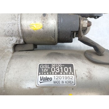 Recambio de motor arranque para hyundai i20 ii (gb, ib) 1.2 referencia OEM IAM 3610003101  