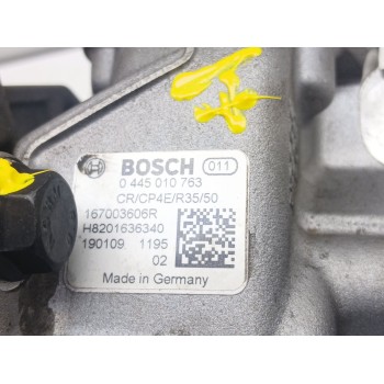 Recambio de bomba inyeccion para dacia dokker 1.5 blue dci diesel fap cat referencia OEM IAM 167003606r h8201636340 0445010763